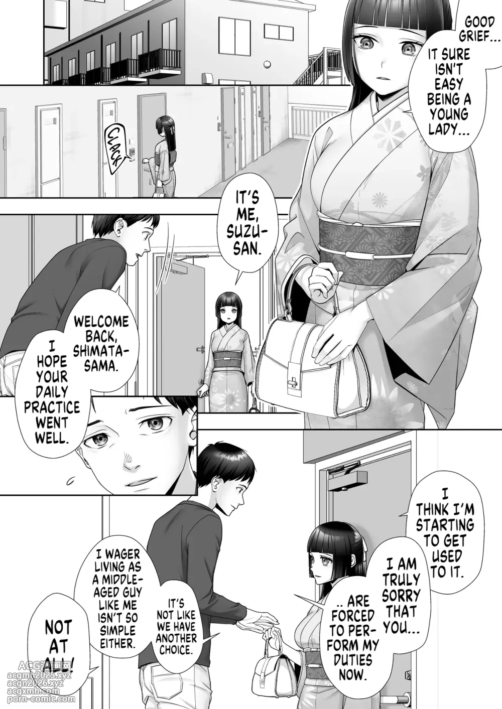 [Amuai Okashi Seisakusho (Joushi)] Wafuu Seiso na Ano Musume ga Irekawatta Ore no Karada de Otoko no Seiyoku ni Dohamari Suru Nante... | I Can't Believe this Pure, Traditionally Japanese Young Lady, whom I Switched Bodies With, has Succumbed to Male Lust [English] [GTF]-6
