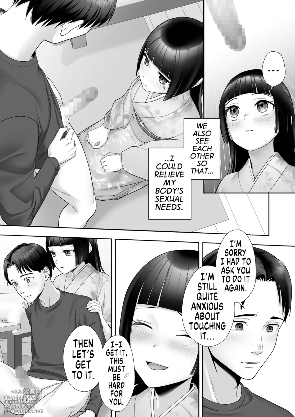 [Amuai Okashi Seisakusho (Joushi)] Wafuu Seiso na Ano Musume ga Irekawatta Ore no Karada de Otoko no Seiyoku ni Dohamari Suru Nante... | I Can't Believe this Pure, Traditionally Japanese Young Lady, whom I Switched Bodies With, has Succumbed to Male Lust [English] [GTF]-8