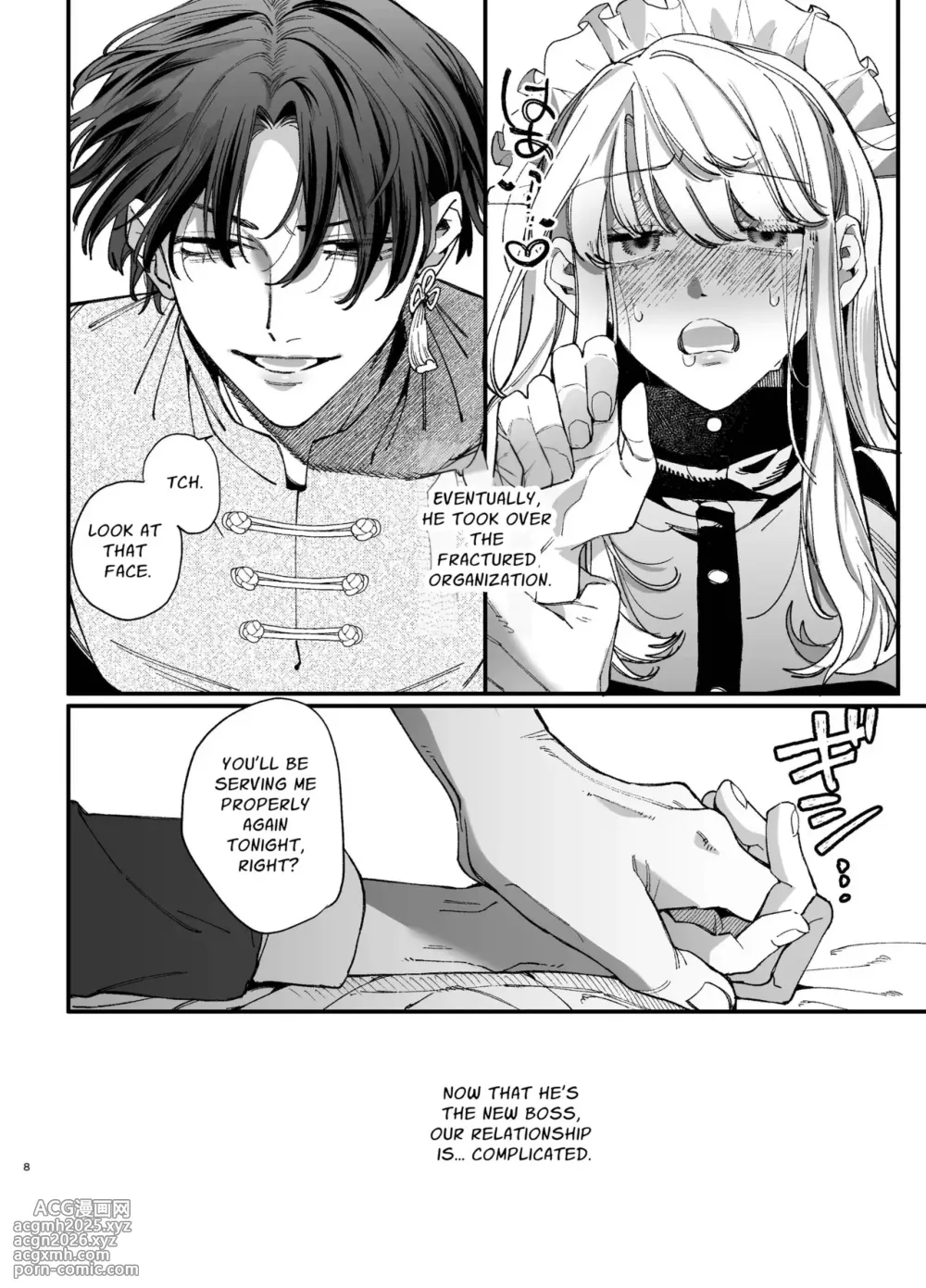 [Umenegi Daimyoujin (Umekoppe)] Shini gē ni Tensei Shita Mafia jō wa Henai Supai ni te Kagome ni Sareru 2 | The Spy Who Ravished Me ~Reborn As a Mafia Princess in a Deadly Game~ 2 [English] [Chocolate]-7