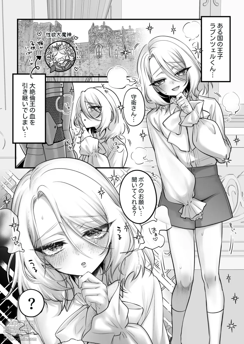 [NUH (Morino Bambi)] 男の子♂だよ！！ 〜ラプンツェル編〜 [Digital]-4