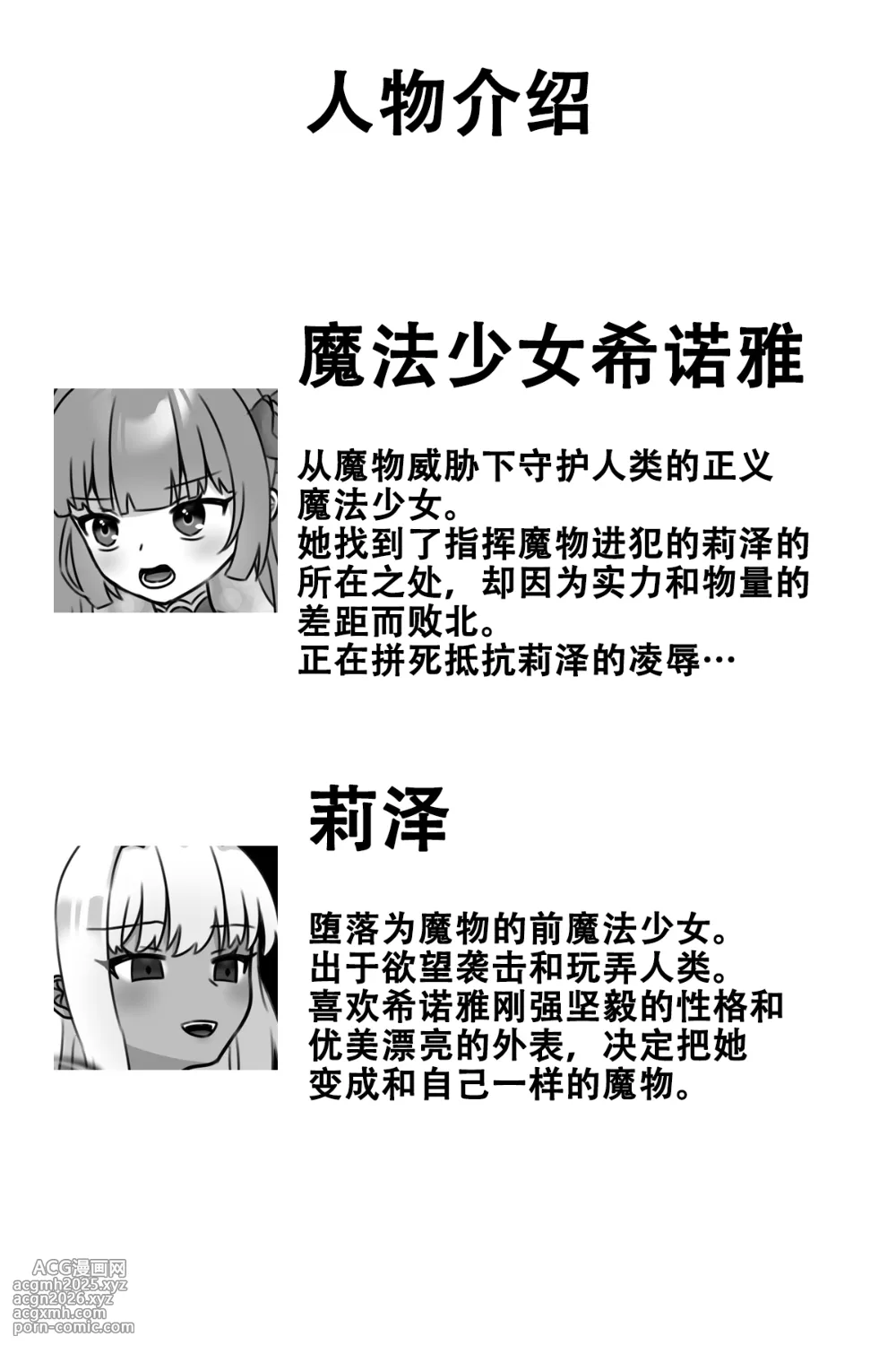 [Sayoyuri Hako (Sayoyuri)] Mahou Shoujo Akushoku 3 ~Futanari Kaizou Yuri Injoku~ [Chinese] [奢侈的彩凤个人汉化]-4