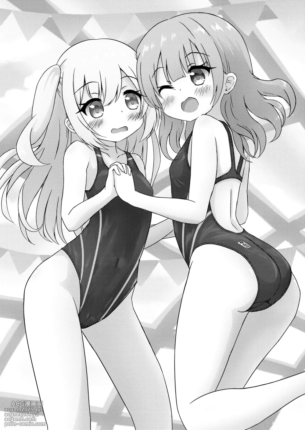 [Purapechi Frappe (Purapechinu)] Senpai to Kyouei Mizugi-3