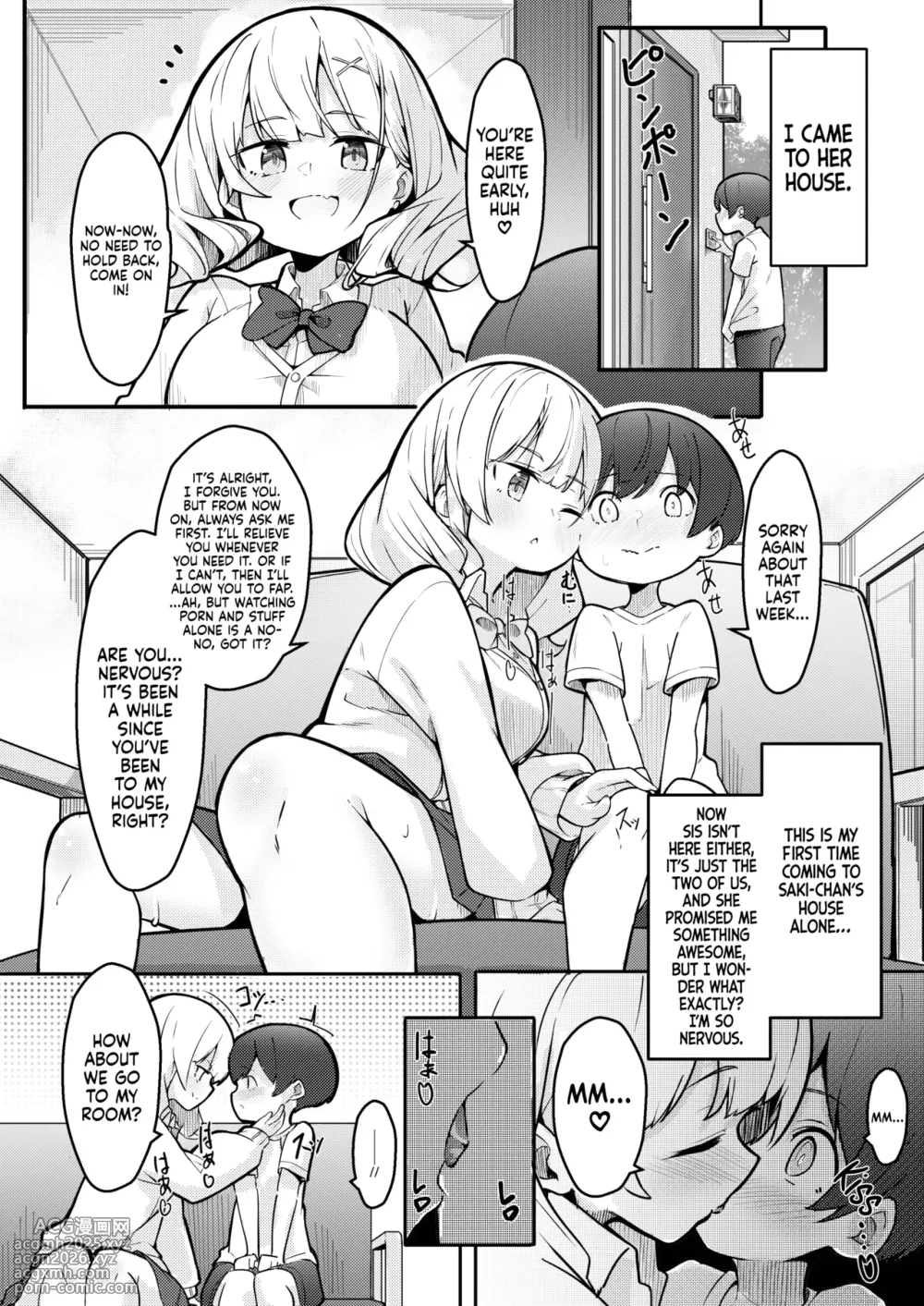 [Gokunama Kinringo] Boku ga Onee-chan no Tomodachi to Ecchi Shite Iru Koto wa Dare mo Shiranai. | I'm Secretly Doing Lewd Things with my Sister's Friend [English] [Tabunne Scans]-16