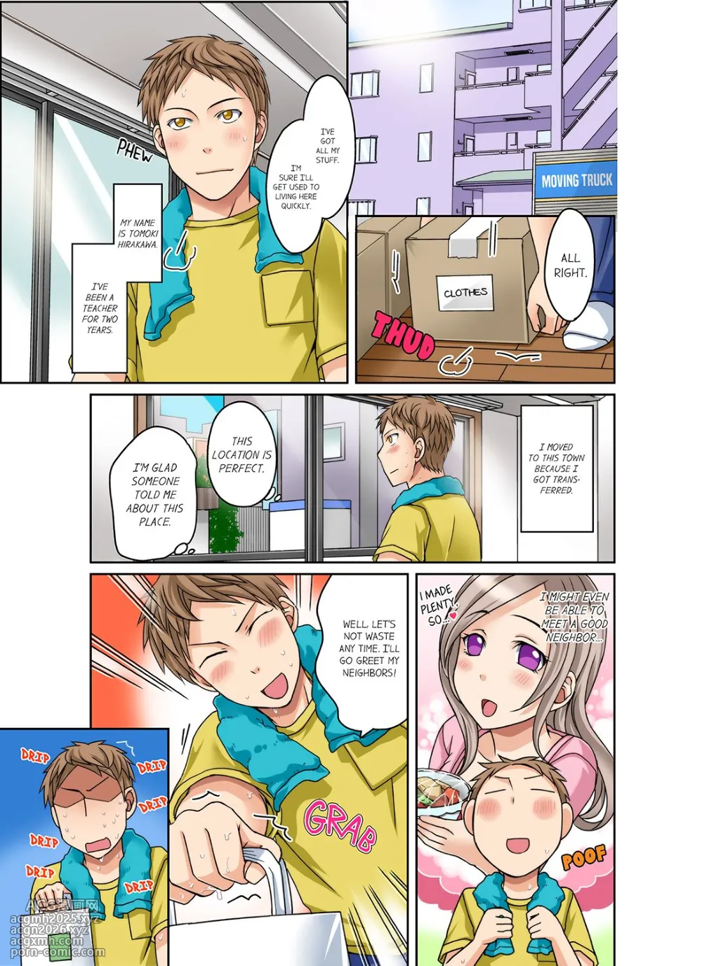 [Megi] Damette Itte mo Sounyuu reru ndesho?~ Seito to Ofuro de Majiiki Doukyo 1 | If I Say No, You're Still Gonna Put It In, Right? - I Take a Bath with My Student and Cum 1 [English]-3