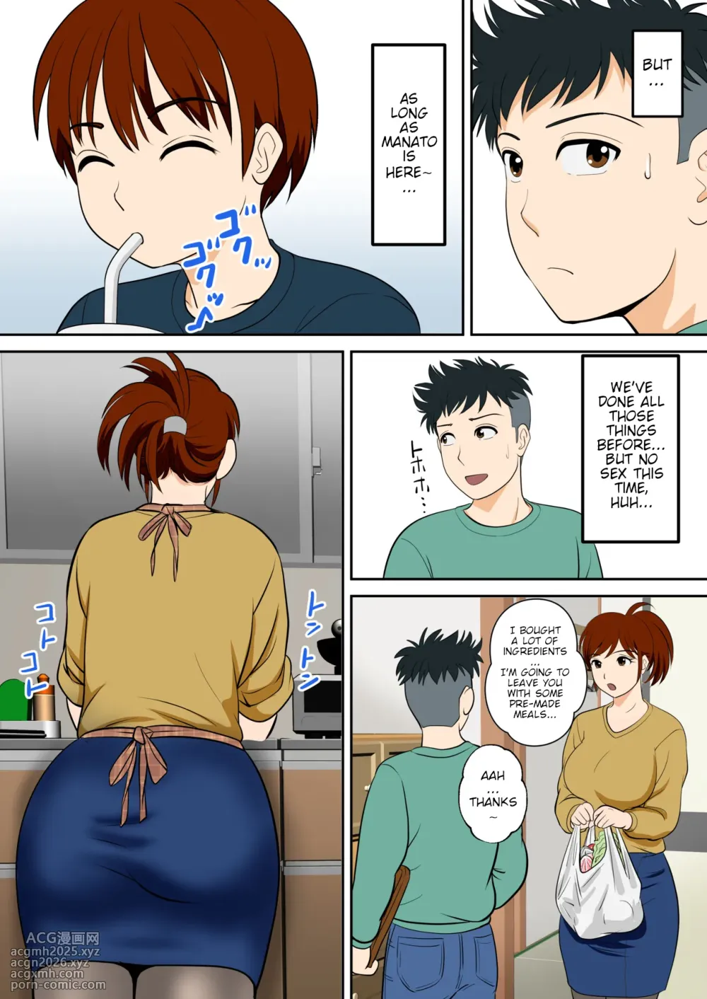 [Fuwatoro Opanchu Cake] 30-nichi go ni SEX suru Haha to Musuko Gaiden2 ~boku to kanojo to kare no ikiru michi~ | After 30 Days I'll Have Sex Mother and Son, Side Story 2 ~Me, Her and Him on The Road of Life~ [English] [Poranya]-5