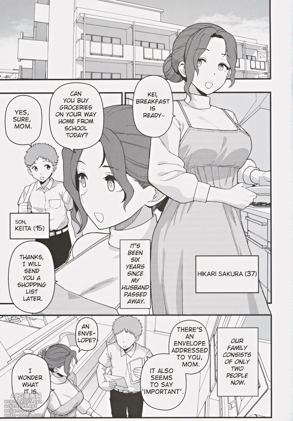(C105) [Mochinchi (Mo)] Shoushika Taisaku Partnership ni Erabarete Shimatta Haha to Osu | A Mother And A Stranger Male Chosen As Partners To Counter The Declining Birthrate [English] [RoniNgaka]-2
