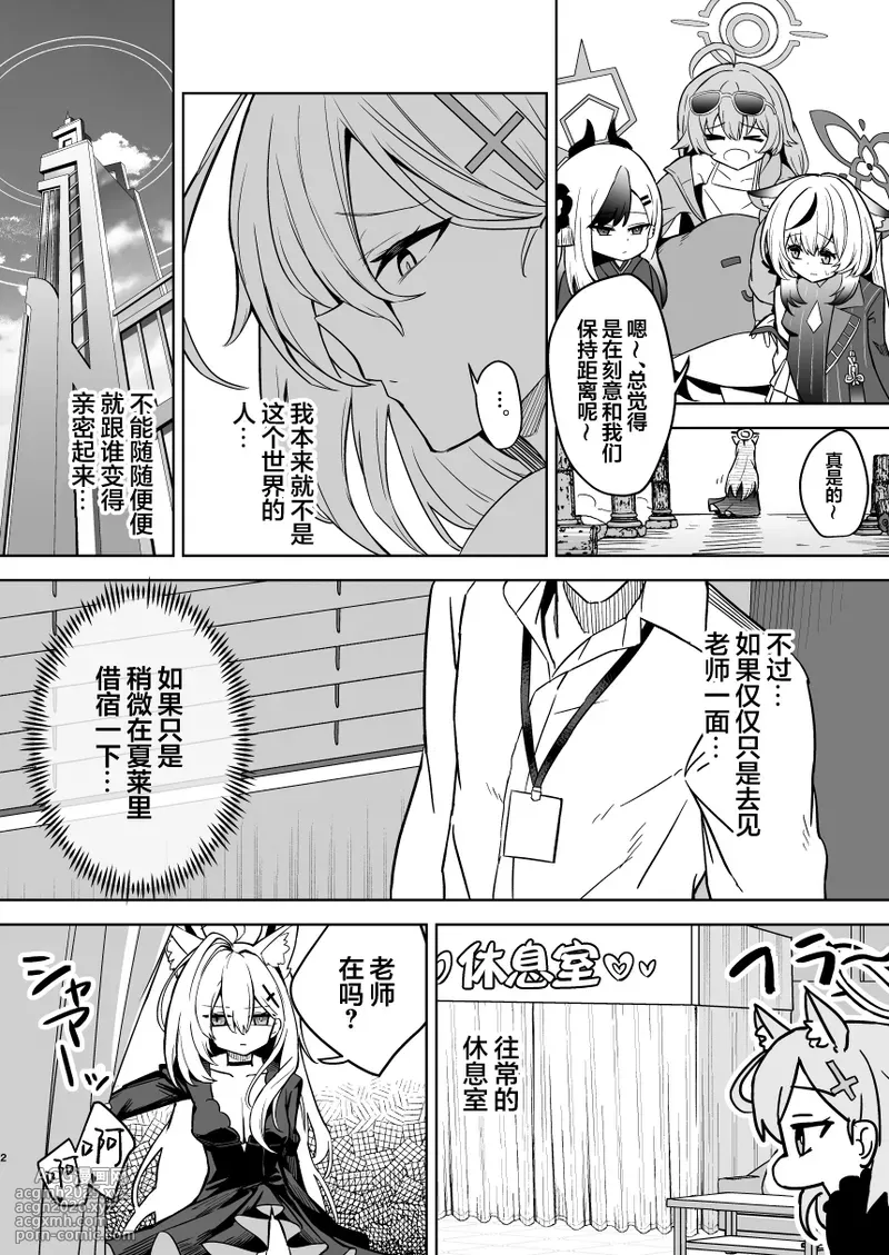[hanibi land (hanibi)] SHIROKO rendezvous (Blue Archive) [Chinese] [白杨汉化组] [Digital]-3