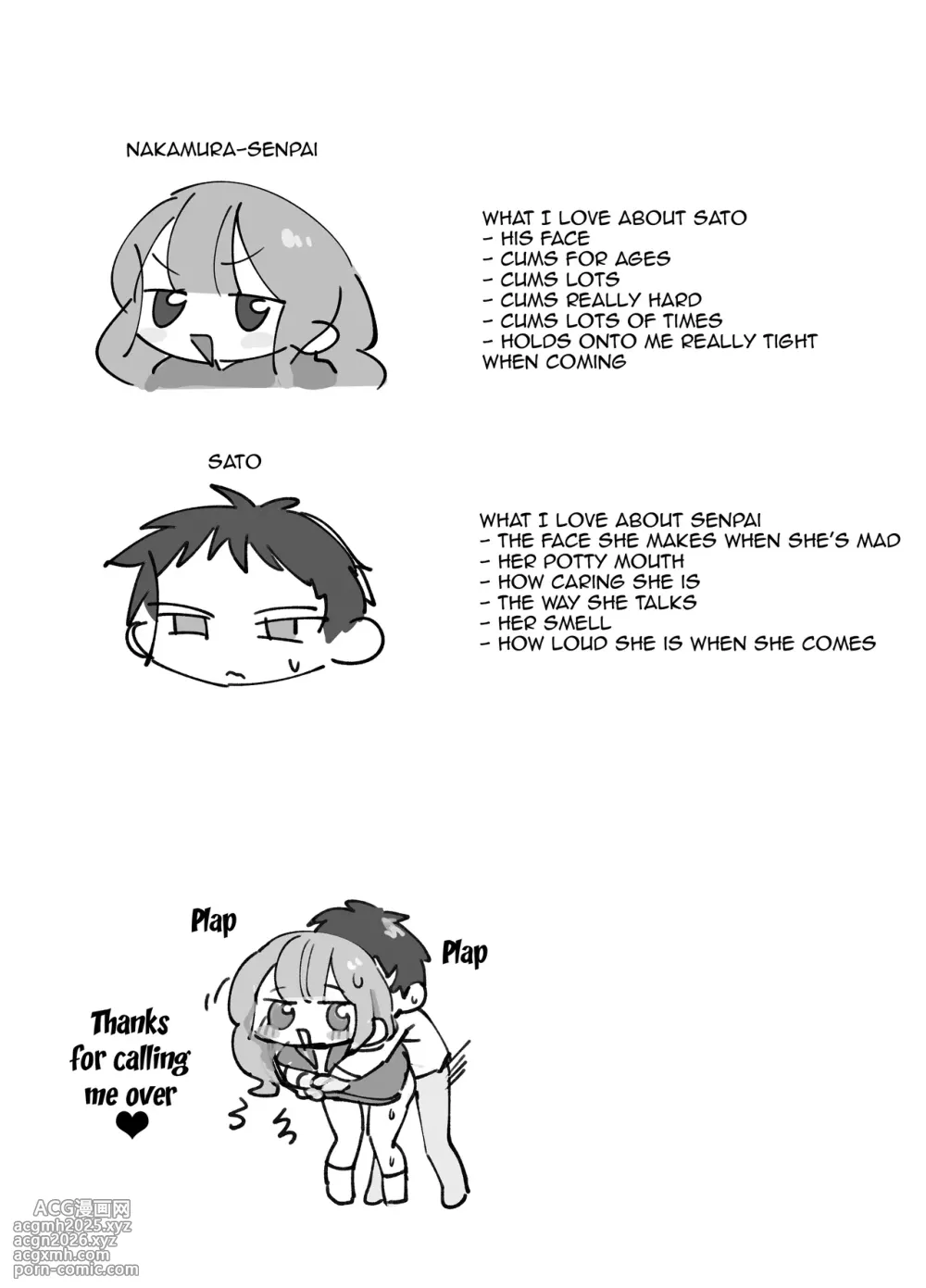 [Sumomo (Sumomo)] Nama Onaho Senpai /  Raw Onahole Senpai -The Horny Senpai Provokes Her Kouhai And He Fucks Her Brains Out And Cums Over And Over [SHORTENED] [English] {Doujins.com}-41