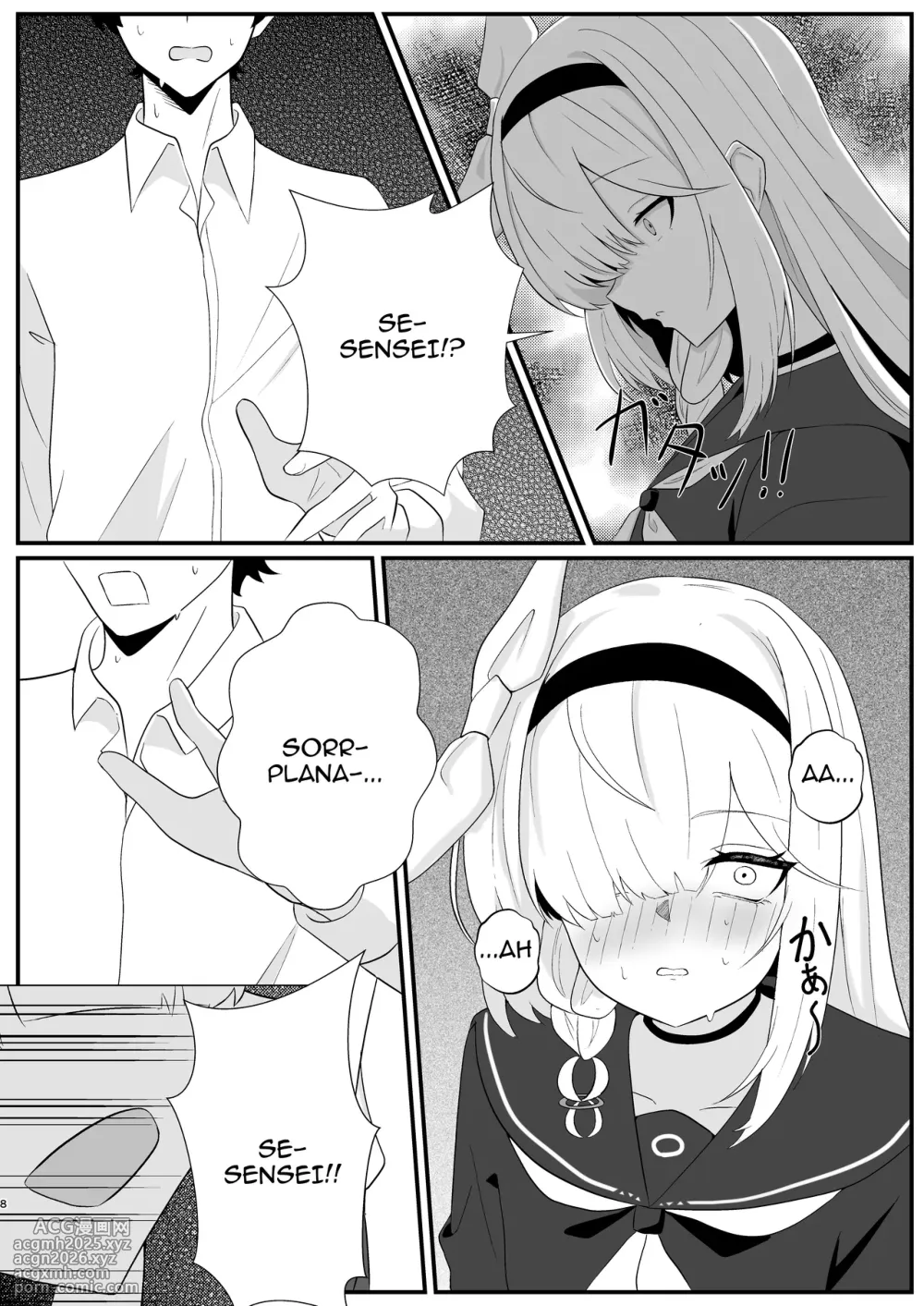 [-A- (A)] Machi Kogarete | Anxiously Waiting (Blue Archive) [English] {Doujins.com} [Digital]-7