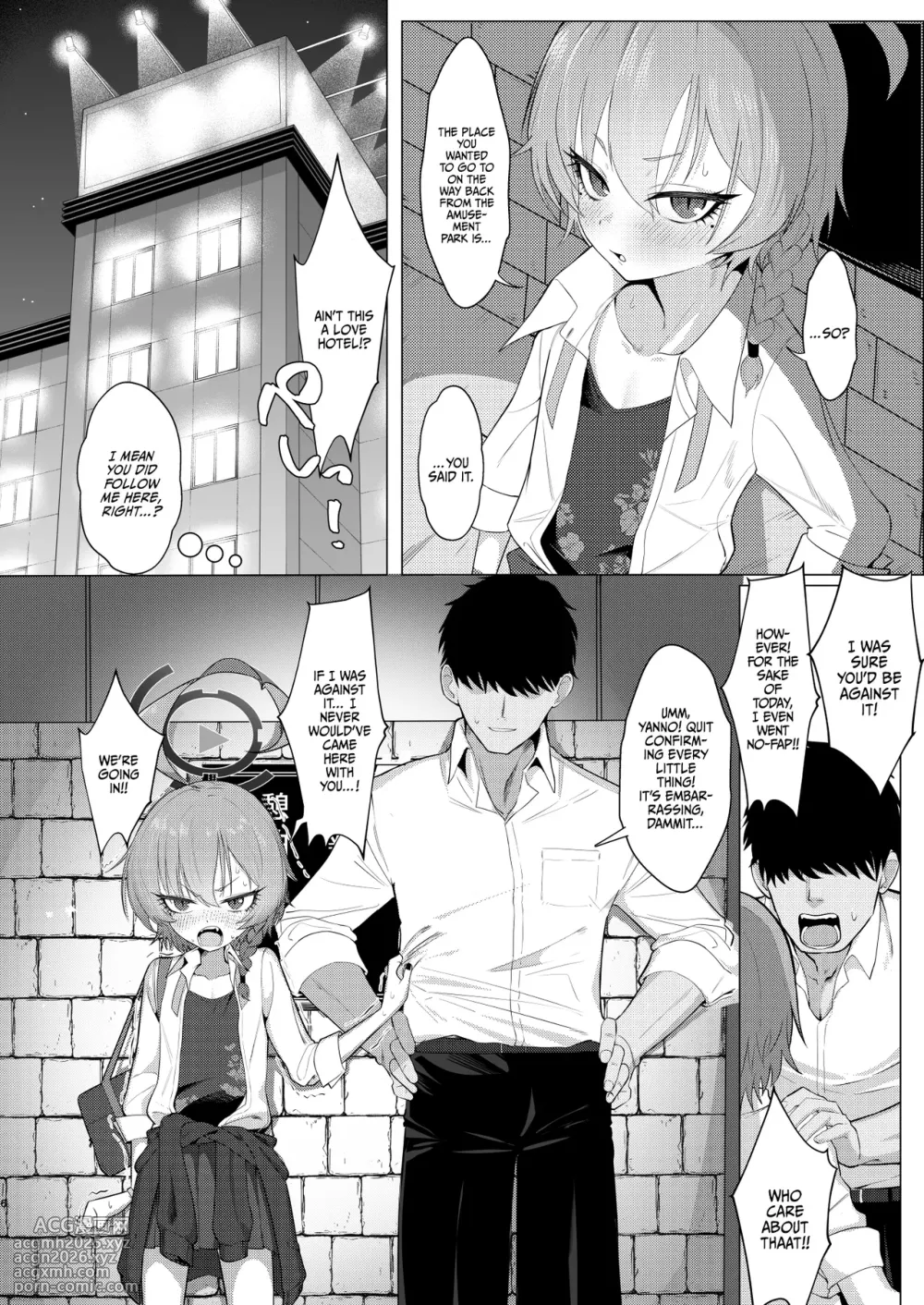 [Hakeverse (Hakeashi)] Neru to Date shite Icha Love Sex Hon | Book About Going on a Date and Having Sex with Neru (Blue Archive) [English] {Doujins.com} [Digital]-5