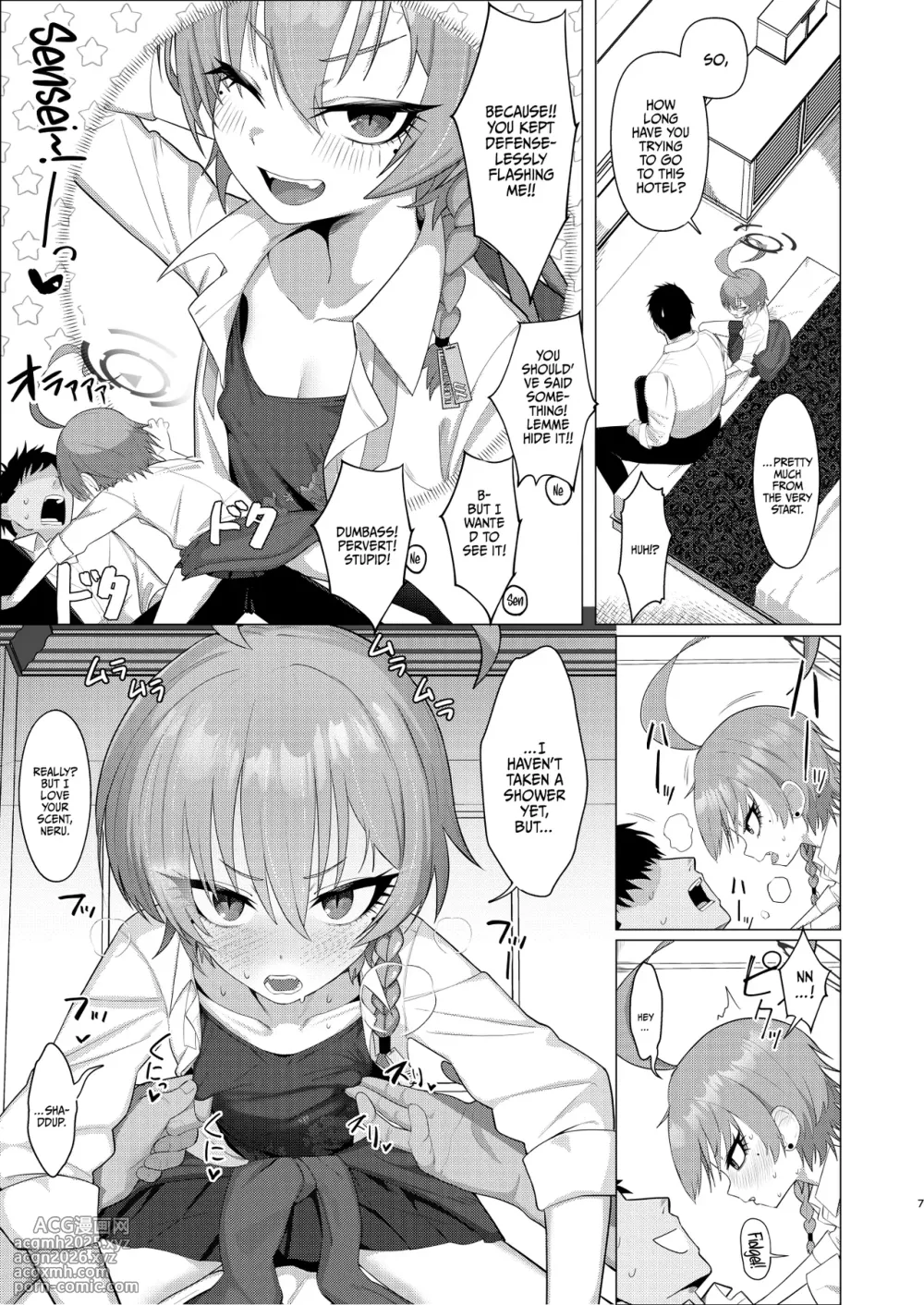 [Hakeverse (Hakeashi)] Neru to Date shite Icha Love Sex Hon | Book About Going on a Date and Having Sex with Neru (Blue Archive) [English] {Doujins.com} [Digital]-6