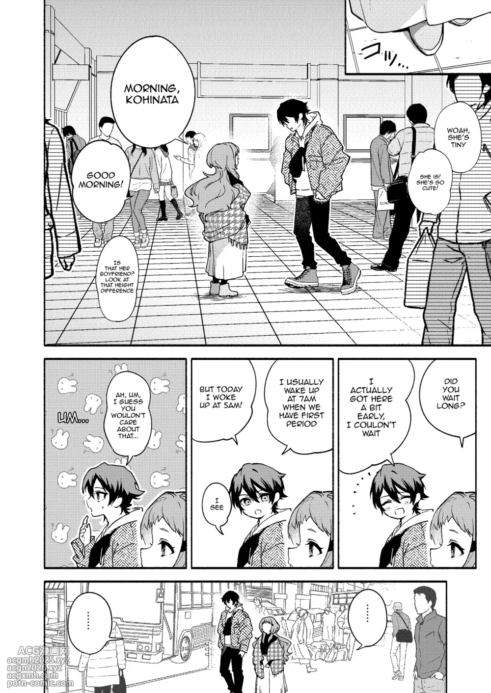 [Sakida Shoten (Sakida Saki)] Mako-senpai ni Taberareru. ~Chiisakute Dekkai Ama Sado Senpai ni Otosareru~ | Eaten By Mako-senpai ~Falling To A Tiny But Huge Sadist Senpai~ [English] {Doujins.com} [Digital]-4