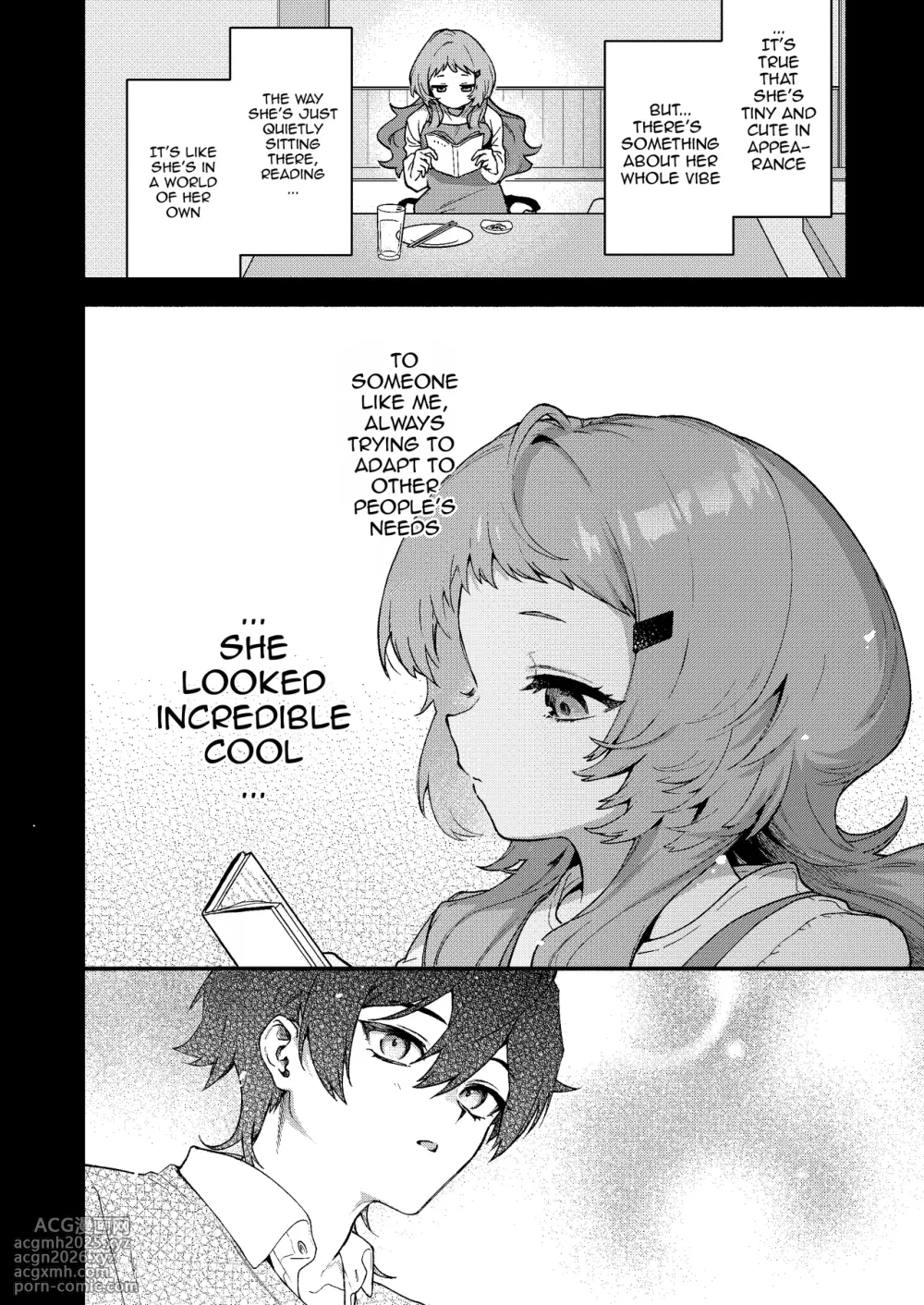 [Sakida Shoten (Sakida Saki)] Mako-senpai ni Taberareru. ~Chiisakute Dekkai Ama Sado Senpai ni Otosareru~ | Eaten By Mako-senpai ~Falling To A Tiny But Huge Sadist Senpai~ [English] {Doujins.com} [Digital]-6