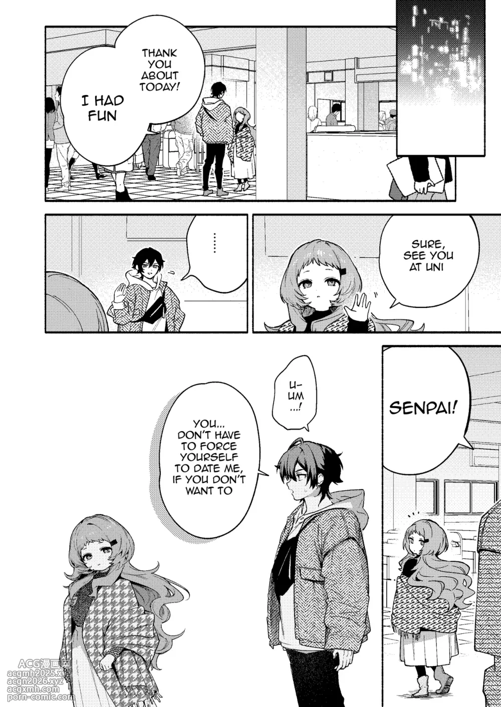 [Sakida Shoten (Sakida Saki)] Mako-senpai ni Taberareru. ~Chiisakute Dekkai Ama Sado Senpai ni Otosareru~ | Eaten By Mako-senpai ~Falling To A Tiny But Huge Sadist Senpai~ [English] {Doujins.com} [Digital]-8