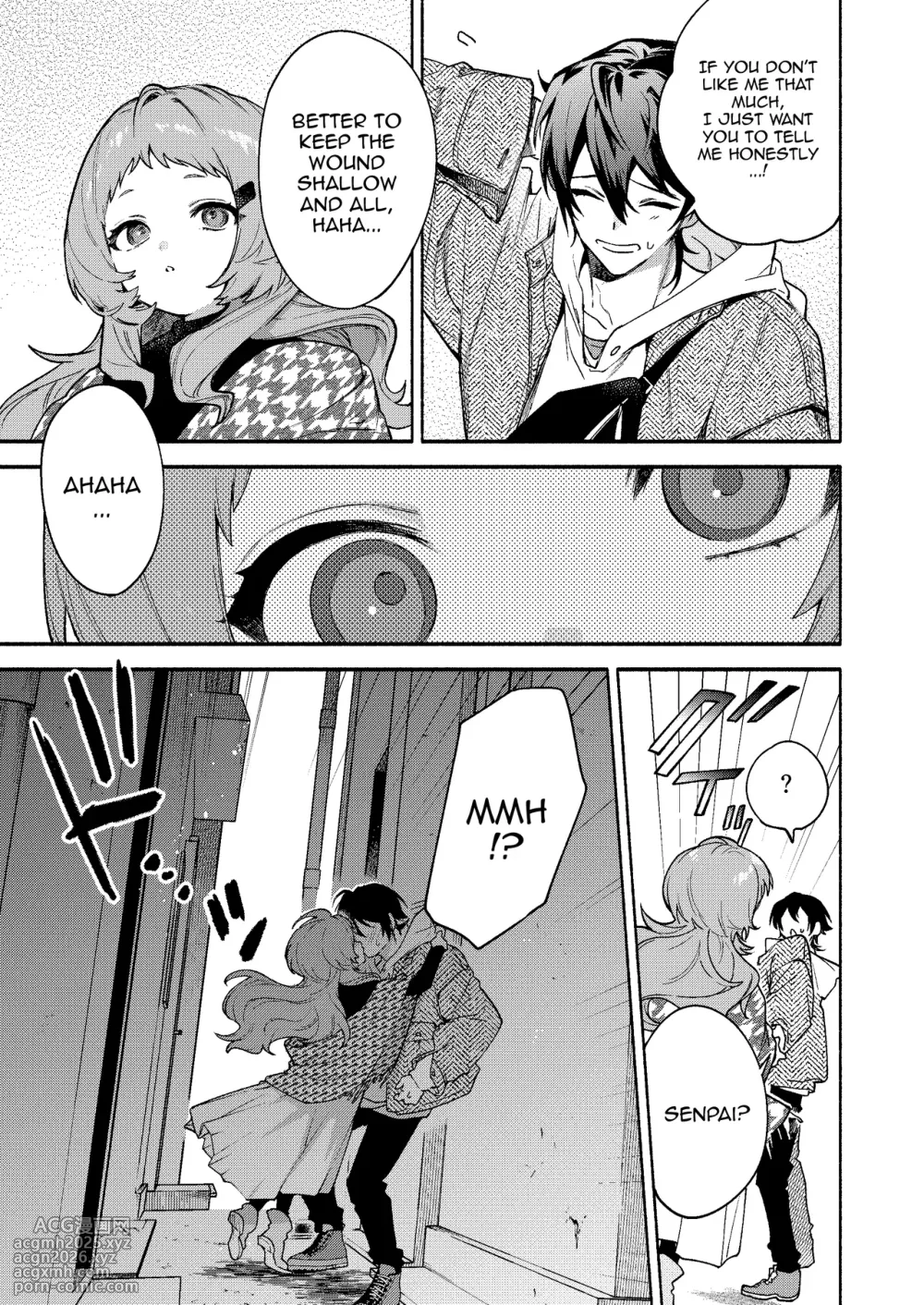 [Sakida Shoten (Sakida Saki)] Mako-senpai ni Taberareru. ~Chiisakute Dekkai Ama Sado Senpai ni Otosareru~ | Eaten By Mako-senpai ~Falling To A Tiny But Huge Sadist Senpai~ [English] {Doujins.com} [Digital]-9