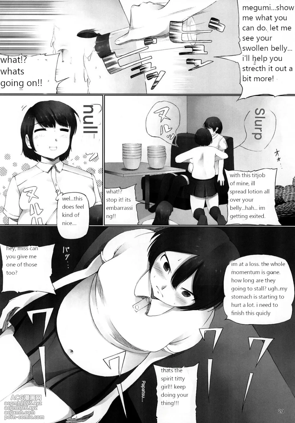 (COMITIA97) [Nahapuro (Araburu Kumaneko)] OVER REV - Oogui Musumetachi no Hibi 2 [English]-21