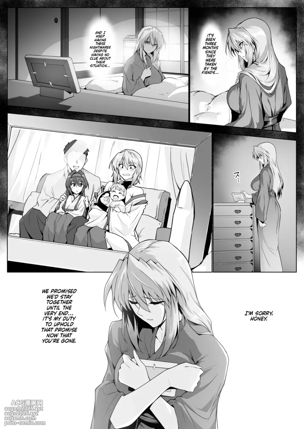 [Hokkebain! (Halcon)] Hama no Miko Ingoku ni Otsu 2 | Exorcist Maidens 2: The Fall to Lustful Hell [English] [Shiromaru] [Digital]-10