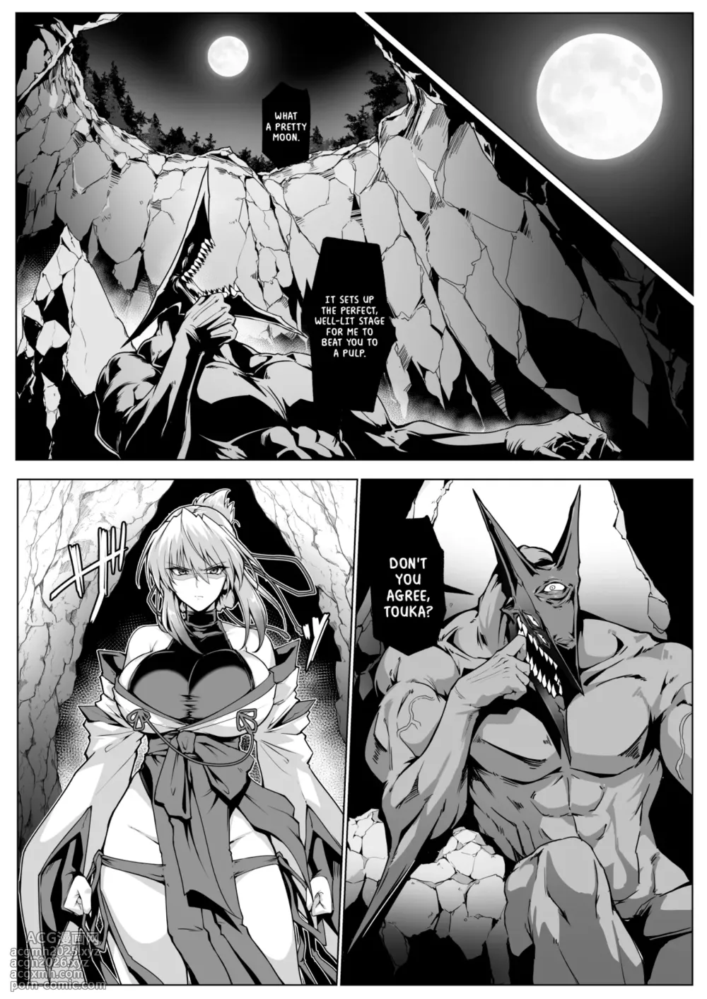 [Hokkebain! (Halcon)] Hama no Miko Ingoku ni Otsu 2 | Exorcist Maidens 2: The Fall to Lustful Hell [English] [Shiromaru] [Digital]-27