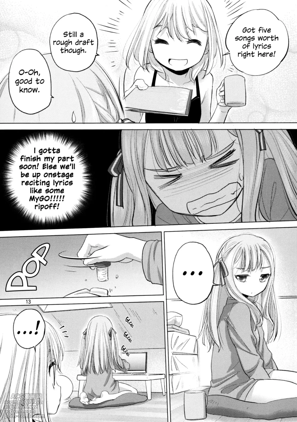 (C106) [VOLUTES (Kurogane Kenn)] Olga Booze (BanG Dream! Ave Mujica) [English]-12