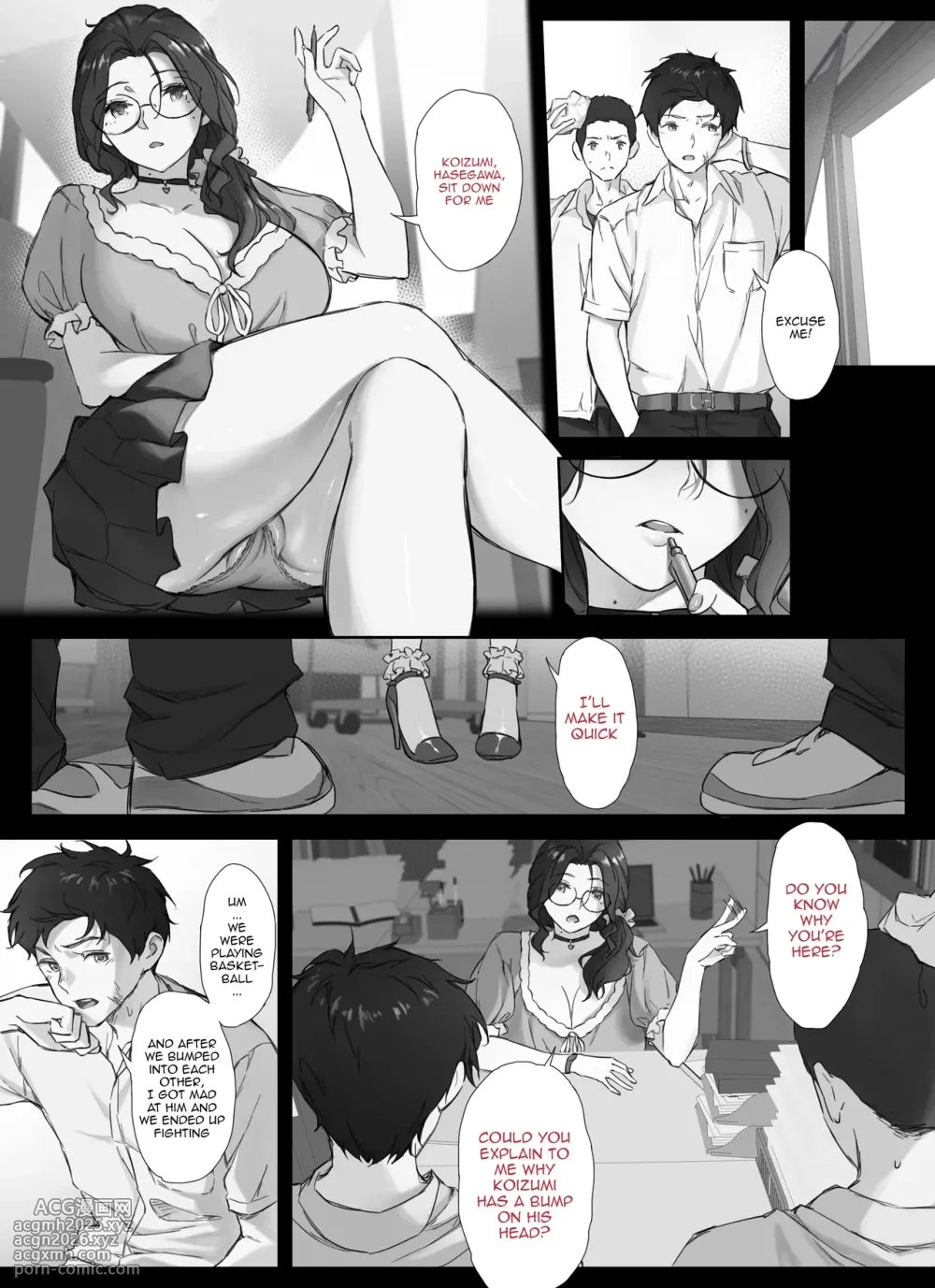 [Nudorusuki_s] Ore to Kyonyuu Tannin Kyoushi no Himitsu no Kankei / My Secret Relationship With My Huge-Boobed Teacher [English] {Doujins.com}-6