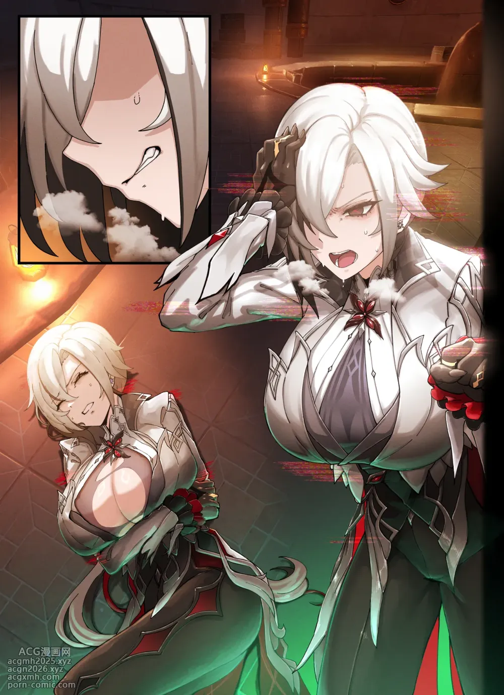 [Horori] Teyvat Gravure #07: Arlecchino (Genshin Impact) [Textless] [Uncensored] [No Effects]-2