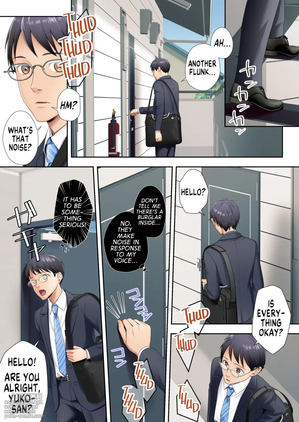 [Hairu Nukemichi (Arubento, Kuratsuka Riko)] Tonari no Heya ni Sumu Bijin Boshi ga Uchūjin ni Nottorareteshimau Hanashi (Hahahen) | How my Beautiful Mother and Child Neighbors Got Possessed by an Alien (Mother) [English] [GTF]-3