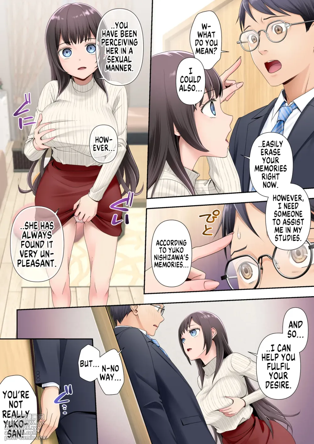 [Hairu Nukemichi (Arubento, Kuratsuka Riko)] Tonari no Heya ni Sumu Bijin Boshi ga Uchūjin ni Nottorareteshimau Hanashi (Hahahen) | How my Beautiful Mother and Child Neighbors Got Possessed by an Alien (Mother) [English] [GTF]-8