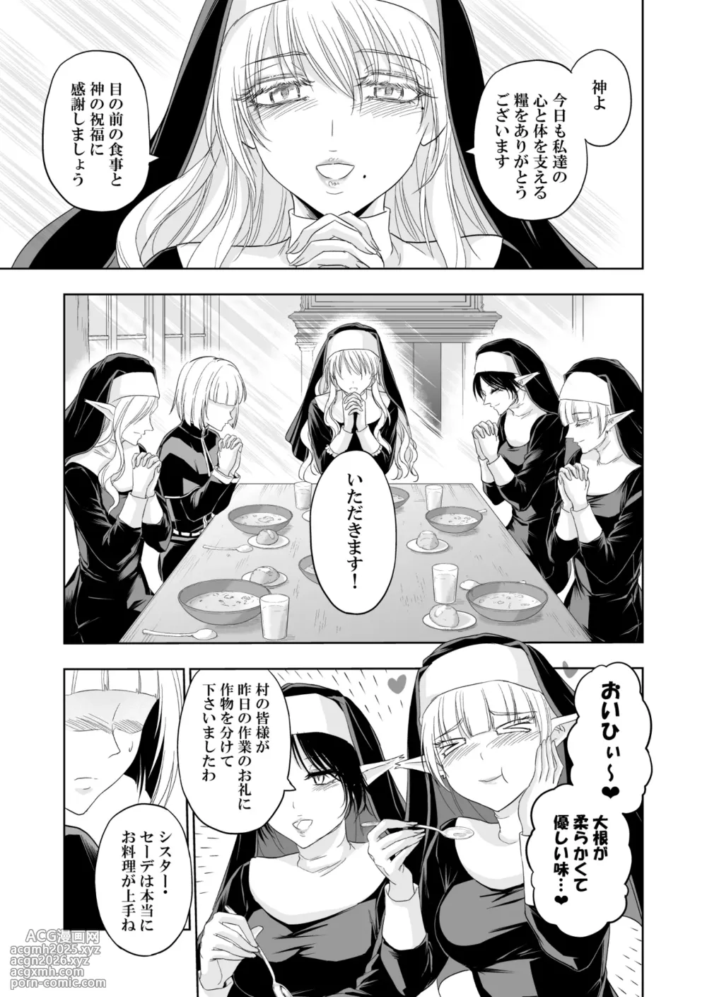 [Palace Inubousaki (Sister Maria Rosetta)] Shitsurakuen II ~Nyokou no Yuuwaku ni Nureru Bishounen~ [Digital]-10