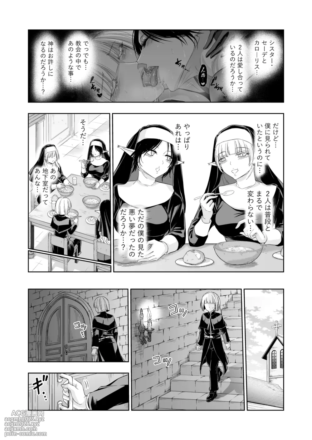 [Palace Inubousaki (Sister Maria Rosetta)] Shitsurakuen II ~Nyokou no Yuuwaku ni Nureru Bishounen~ [Digital]-12