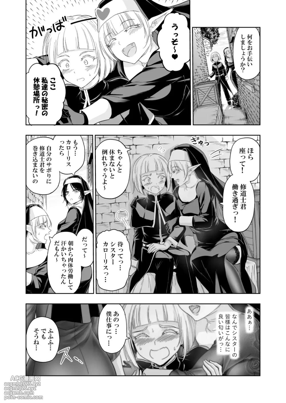 [Palace Inubousaki (Sister Maria Rosetta)] Shitsurakuen II ~Nyokou no Yuuwaku ni Nureru Bishounen~ [Digital]-18
