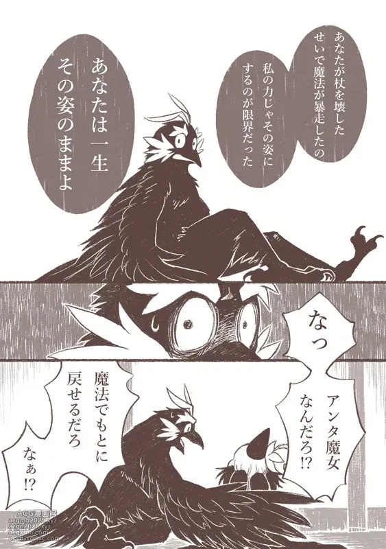 [Siro Kitten-ya (Tora Kitten)] Majo to Karasu Ningen [Digital]-18
