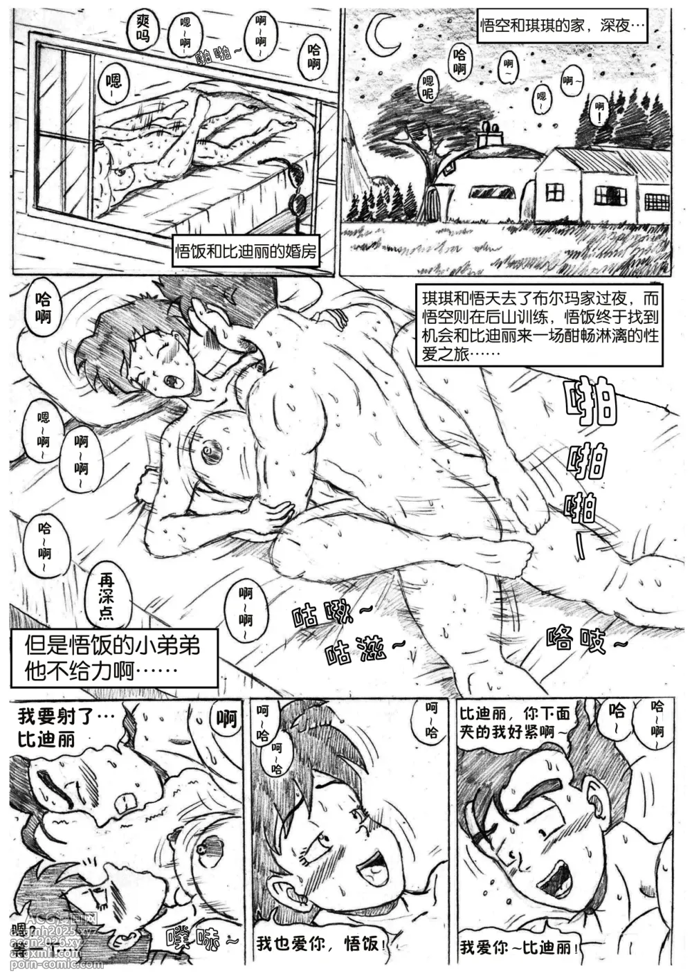 [TheWriteFiction] DRAGONBALL NTR 10 - Scrubdown - Goku X Videl Doujinsh-3