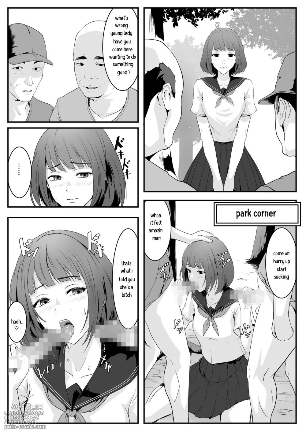 [ROMOMATA] Kouen no Oji-san-tachi ni Moteasobaretai [English] [Fan Translation]-24