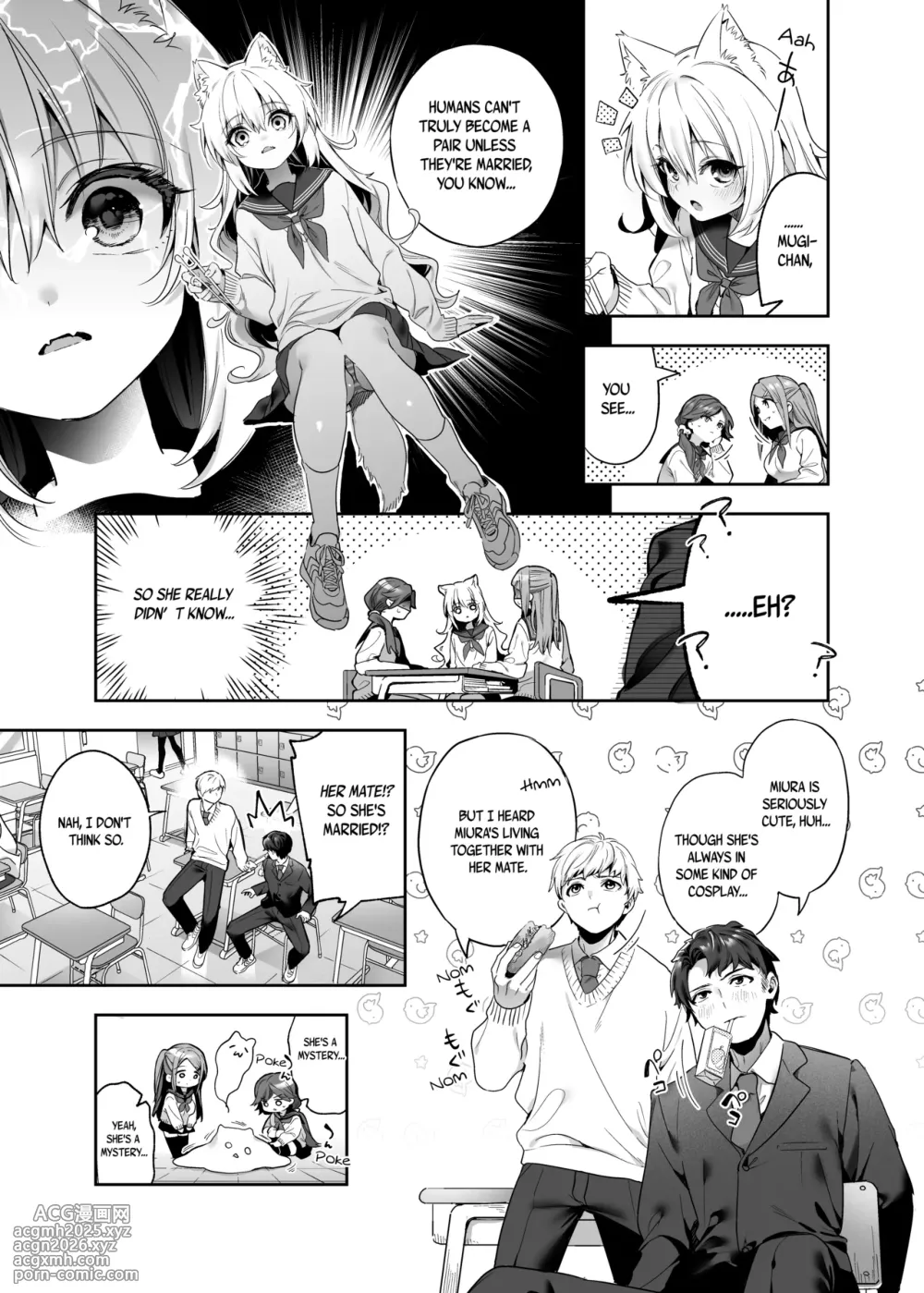 [Ringo no Naru Ki (Kise Itsuki)] Mugi no Ongaeshi -Gakuseihen- | Mugi's Repayment -Student Arc- [English] [Vivid Rabbit Translation] [Digital]-10