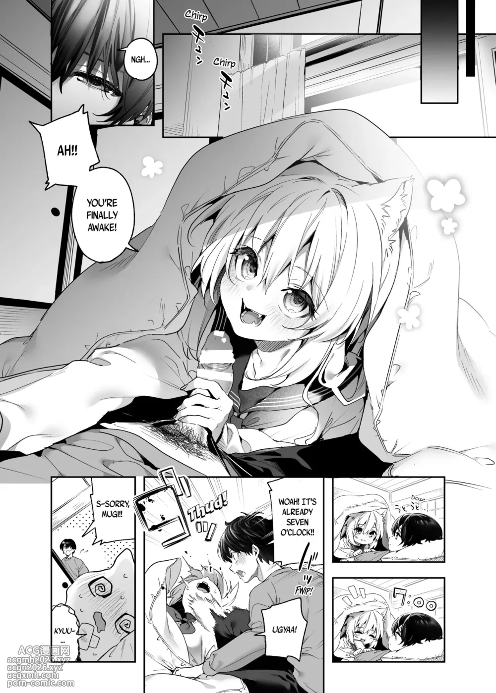 [Ringo no Naru Ki (Kise Itsuki)] Mugi no Ongaeshi -Gakuseihen- | Mugi's Repayment -Student Arc- [English] [Vivid Rabbit Translation] [Digital]-5