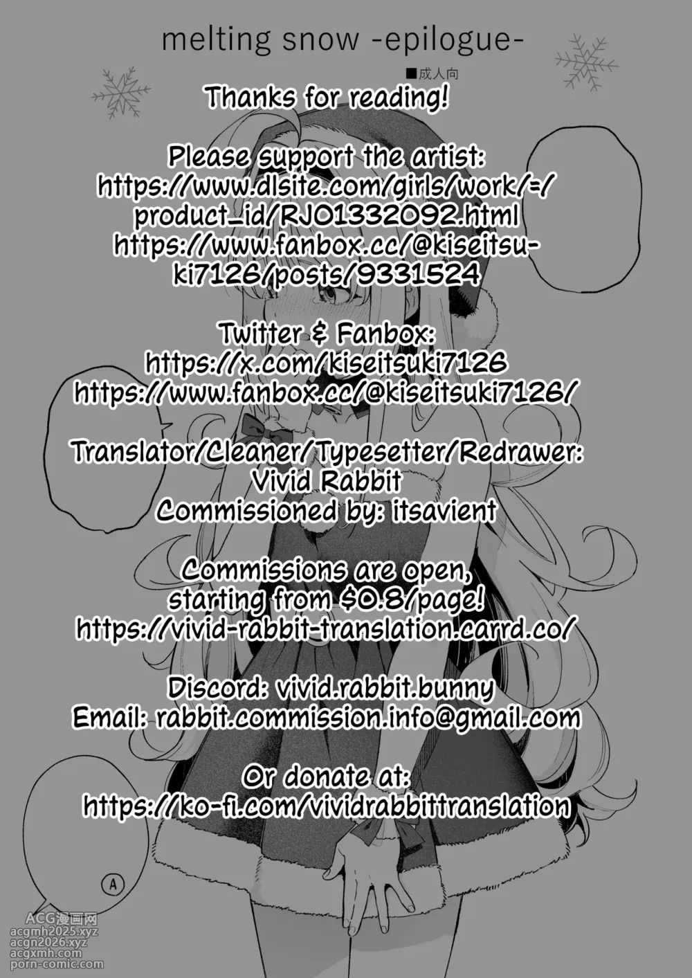 [Ringo no Naru Ki (Kise Itsuki)] melting snow-epilogue- Gojitsudan | meting snow-epilogue- after story [English] [Vivid Rabbit Translation] [Digital]-9