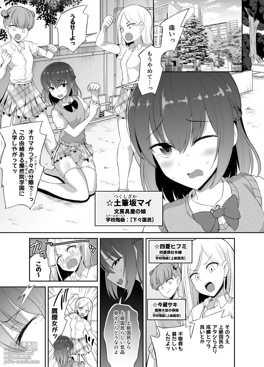 [Hyper Houbokujou (Hitsujinx)] Watashi dake no Seishun Koi Chitsu Ouji-sama - Middle class girl falls in love with a upper class boy  [Digital]-2