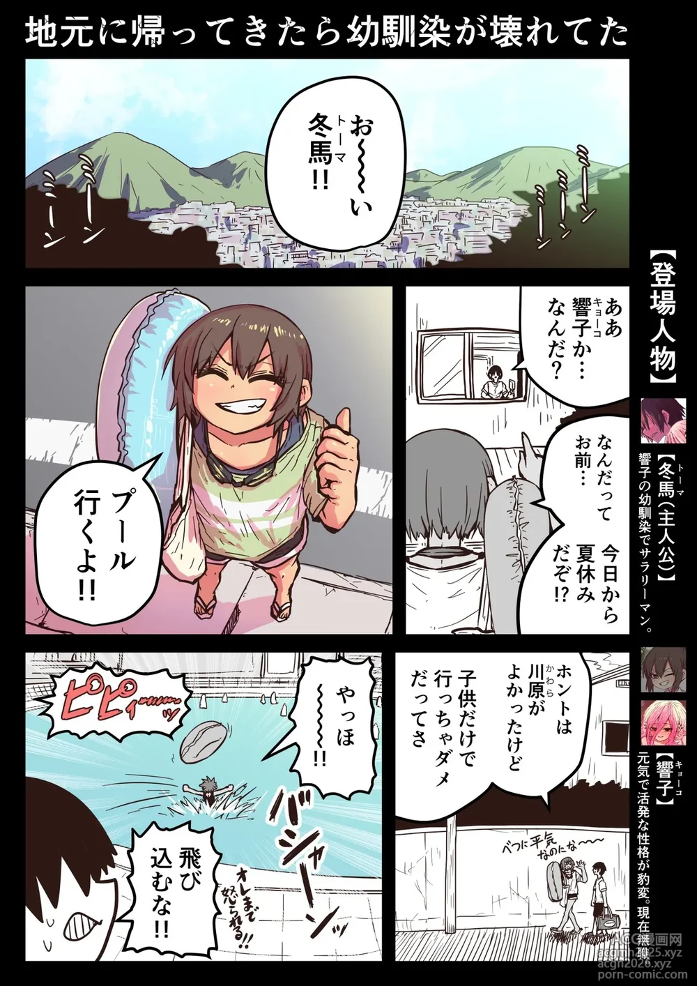 [Zyugoya] Jimoto ni Kaettekitara Osananajimi ga Kowareteta (Twitter+FANBOX)-43