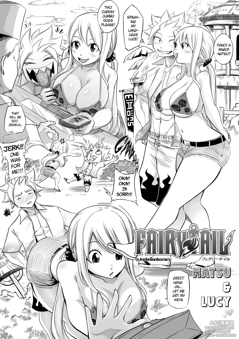 [Joshdinobarney] Nalu Summer Short 2025 (Fairy Tail) [English] [Uncensored] [Incomplete]-1