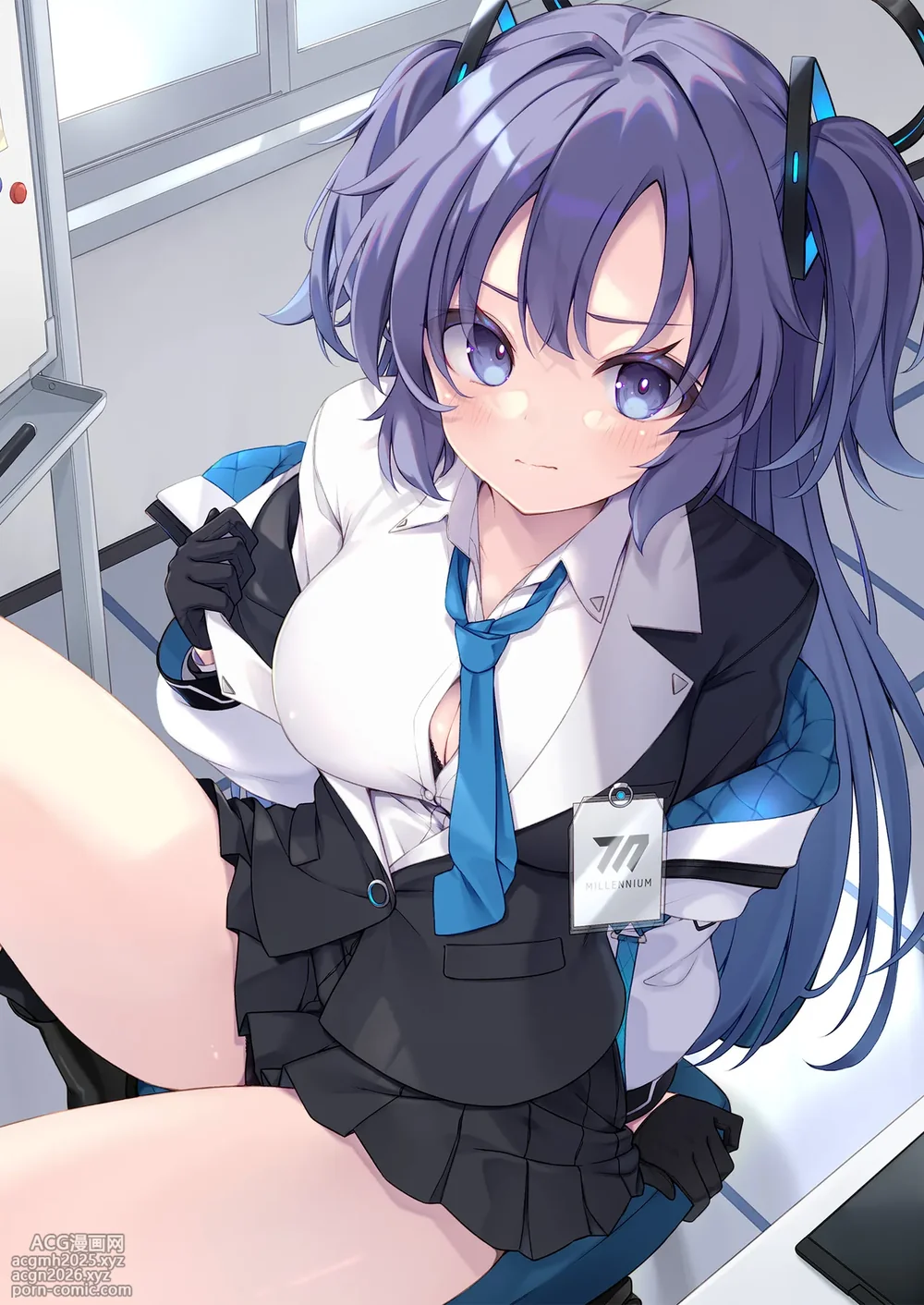 [Tuned by AIU (Aiu)] Oshikake Jealousy (Blue Archive) [Digital]-2