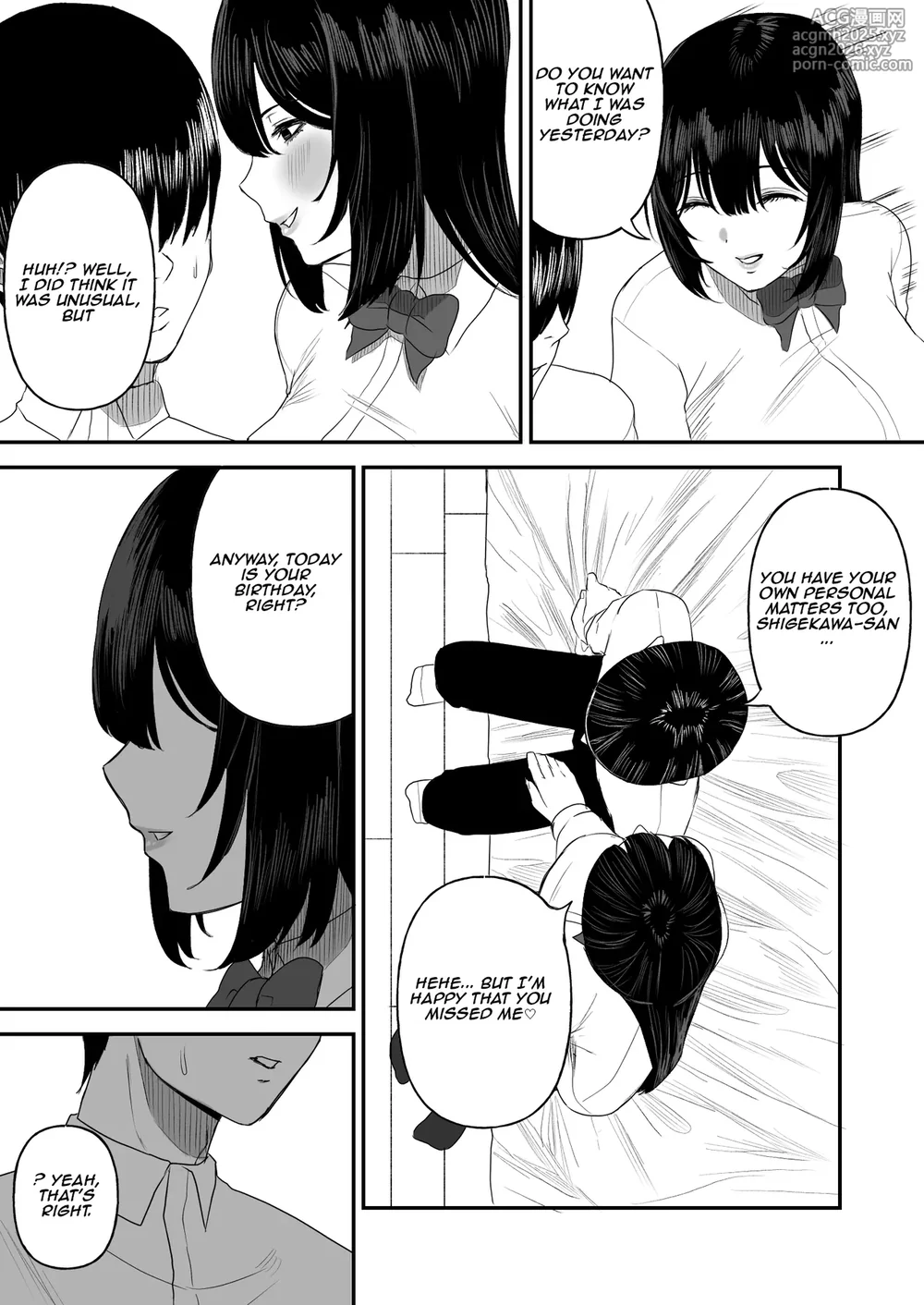 [Ore no Sasakure (Gamogamo)] Ai no Omoi Kanojo wa Boku no Tame ni Hamedori o Tottekitekureru | My obsessively devoted girlfriend records a sex video for me [English] [Aishi21]-12
