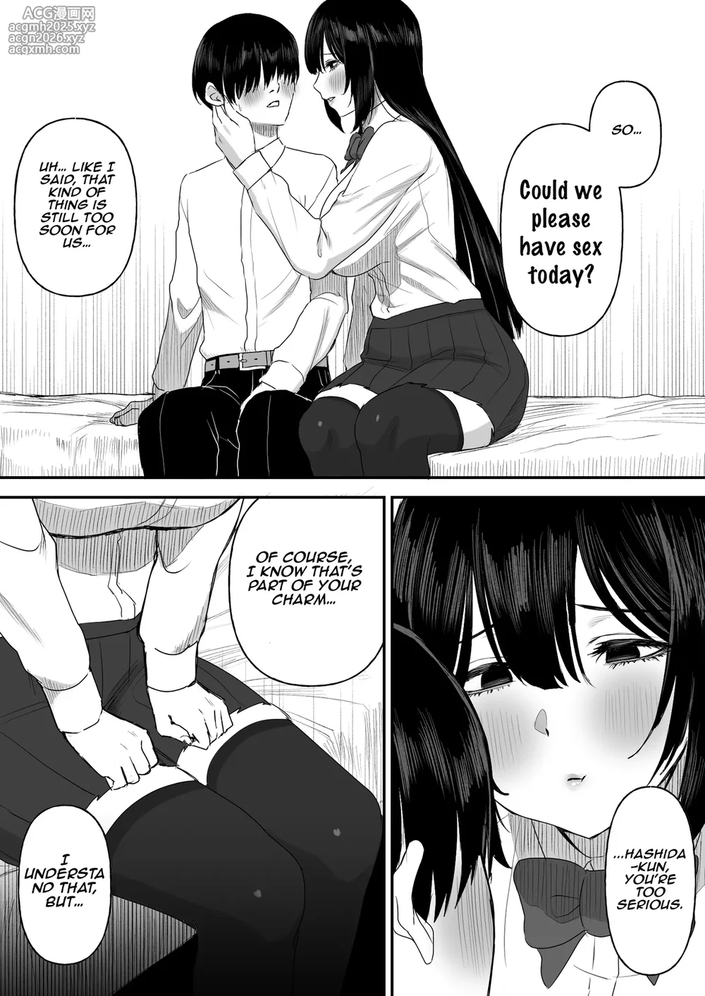 [Ore no Sasakure (Gamogamo)] Ai no Omoi Kanojo wa Boku no Tame ni Hamedori o Tottekitekureru | My obsessively devoted girlfriend records a sex video for me [English] [Aishi21]-6