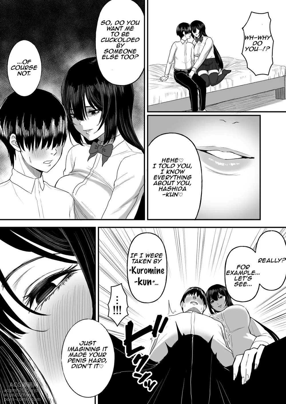 [Ore no Sasakure (Gamogamo)] Ai no Omoi Kanojo wa Boku no Tame ni Hamedori o Tottekitekureru | My obsessively devoted girlfriend records a sex video for me [English] [Aishi21]-8