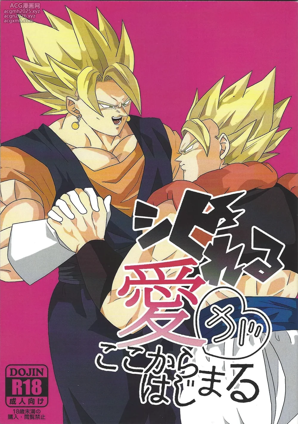 [Amepankandzume (Dendekoden)] Shibireru ai ga koko kara hajimaru (Dragon Ball Z)-1