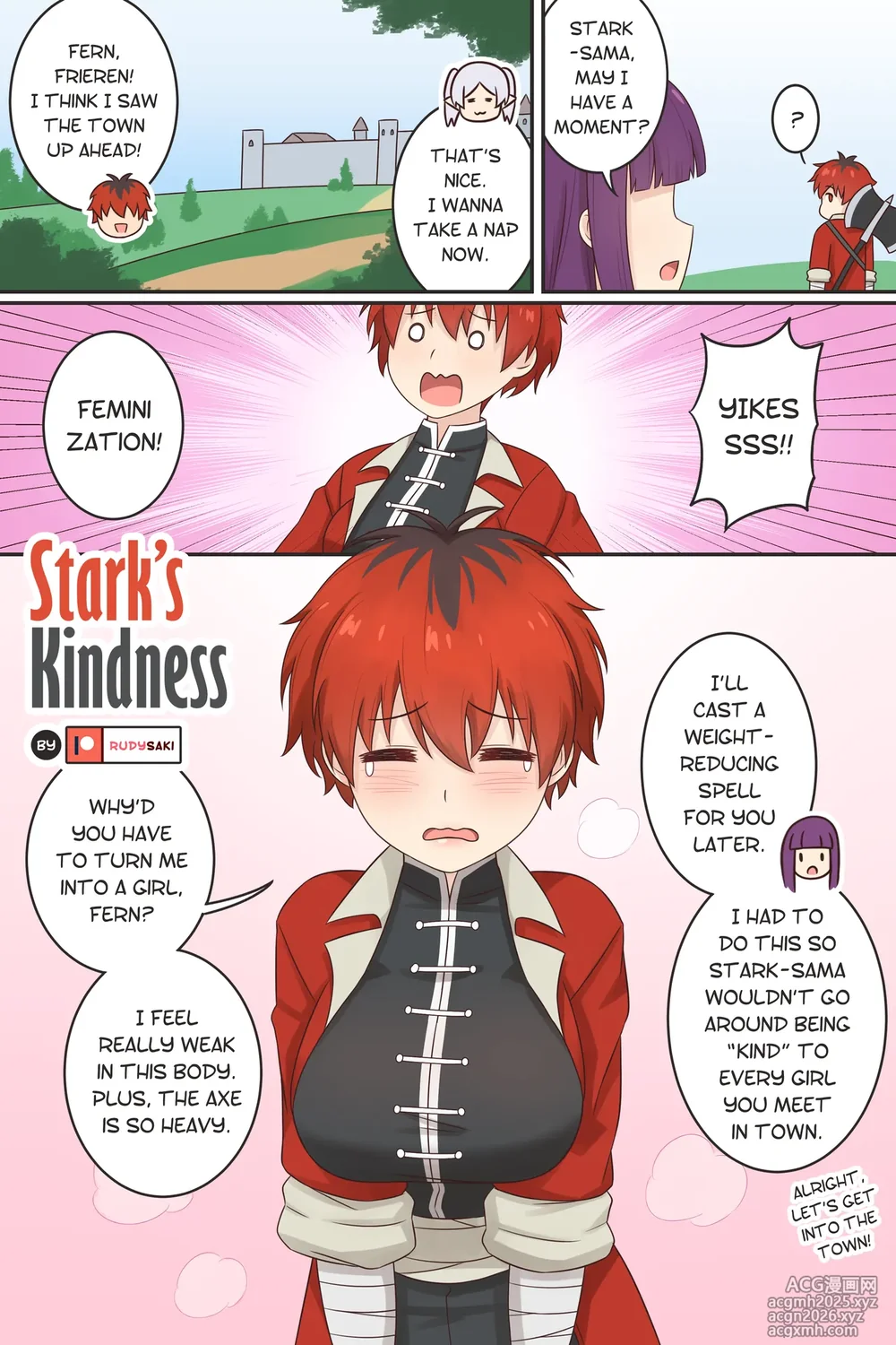 [RudySaki] Stark's Kindness (Sousou no Frieren) [Uncensored]-1
