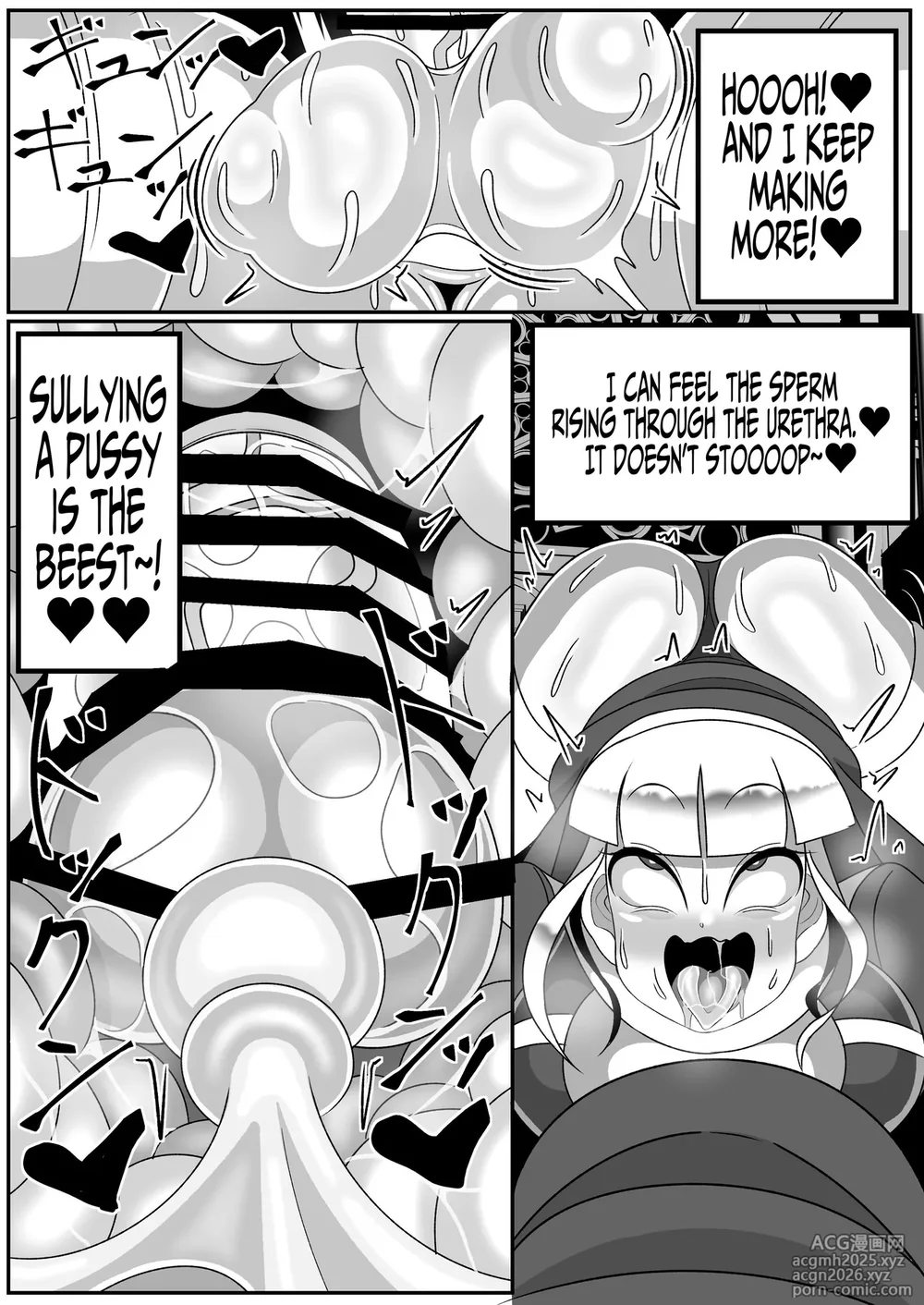 [Mado Fumura (Madofu)] Futanari Seijo Shasei Kinshirei | Dick Slingin' Saintess ~Ejaculation Prohibition~ [English] [Iulius]-63