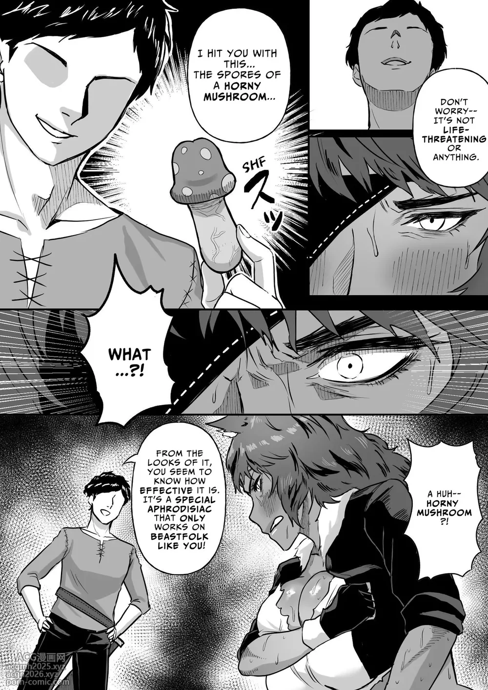 [Ore no Sasakure (Gamogamo)] Sex Tame -Ookami Juujin- | Sex Taming ~Wolf Girl~ [English] [Reforged] [Digital]-7