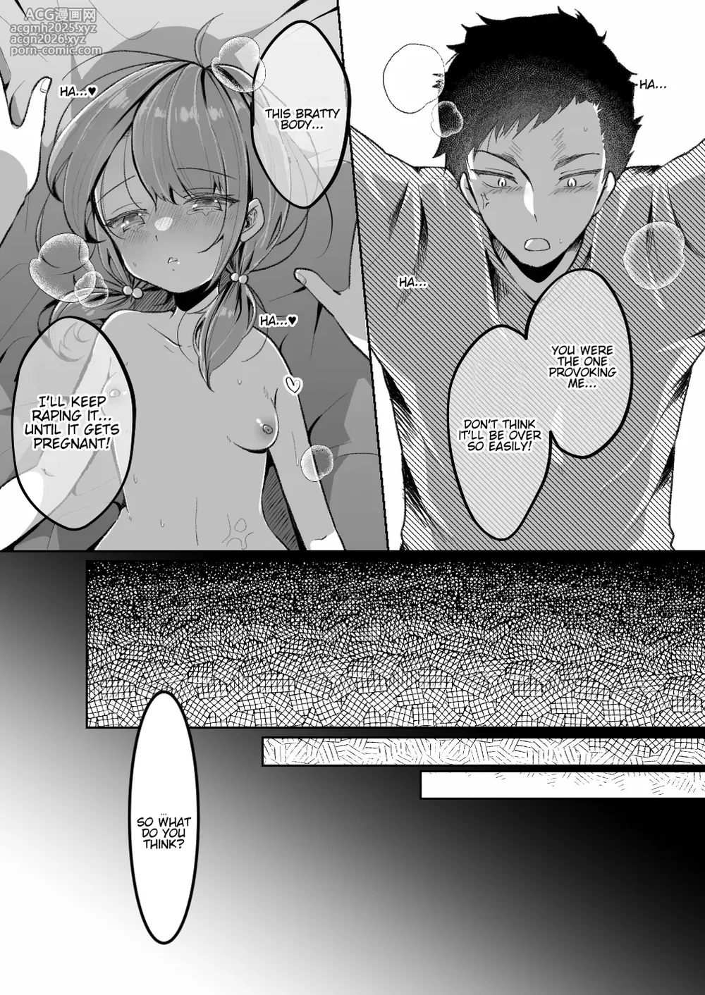 [Mochi ha Mochiya (Kusakabe Mochi)] TS Mesugaki-chan wa Wakarase