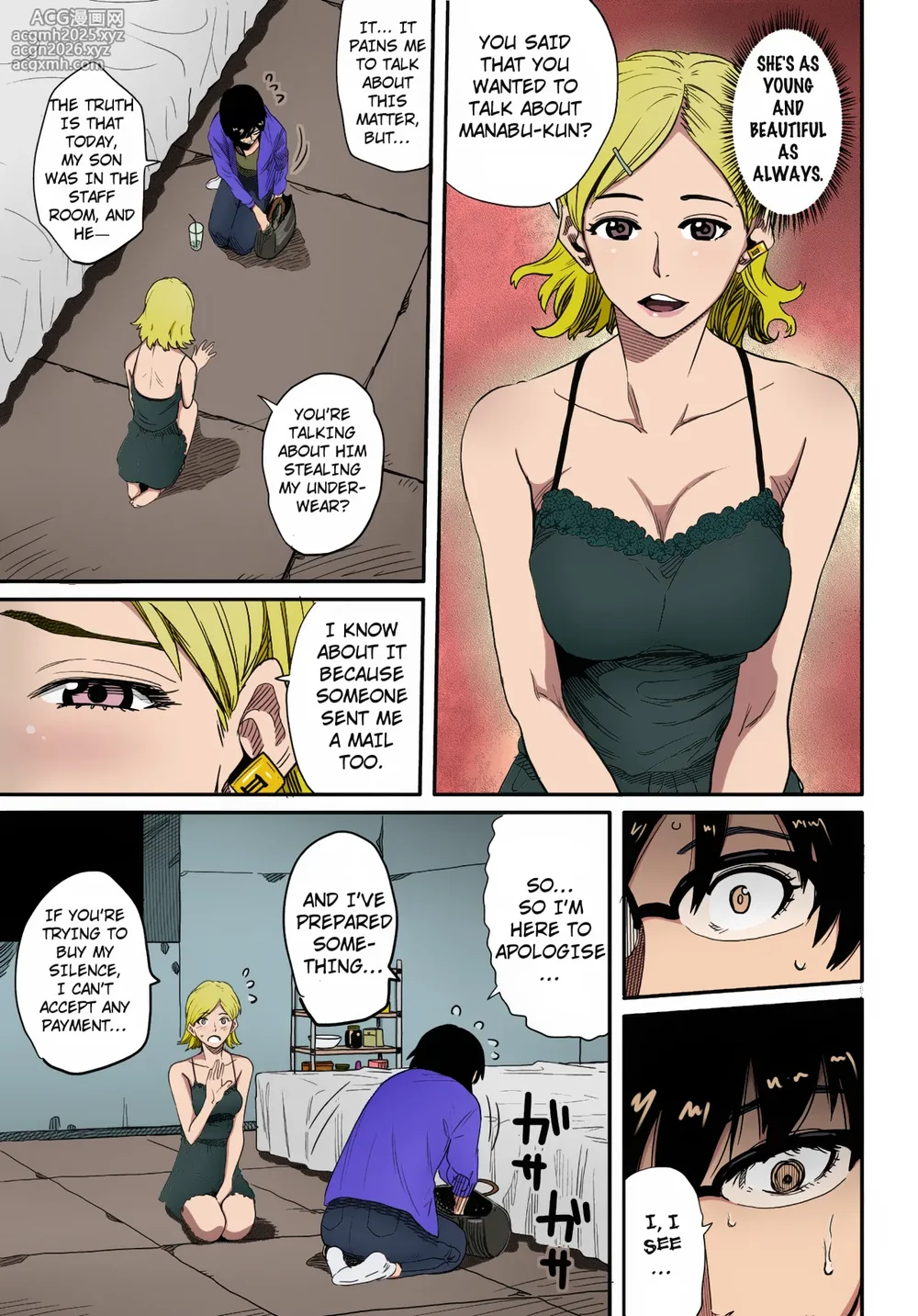 [Hana Hook] Hahaoya Shikkaku Elite Oyako no M Buta Netorare Tenraku Jinsei [English][Colorized][Erocolor](Ongoing)-25
