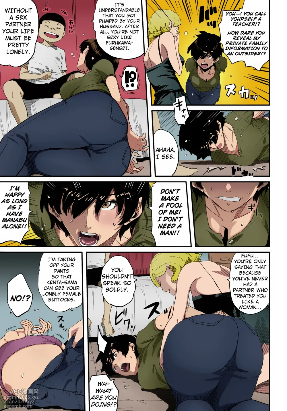 [Hana Hook] Hahaoya Shikkaku Elite Oyako no M Buta Netorare Tenraku Jinsei [English][Colorized][Erocolor](Ongoing)-33